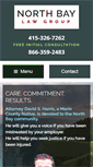Mobile Screenshot of northbaylawgroup.com